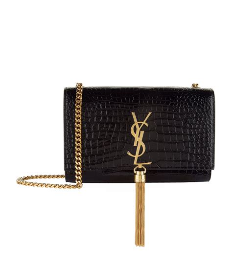 ysl crocodile bag white|Shop Saint Laurent Small Kate Crocodile.